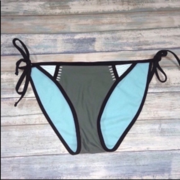 Xhilaration Color Block Bikini Bottoms Women’s Medium - Picture 2 of 5